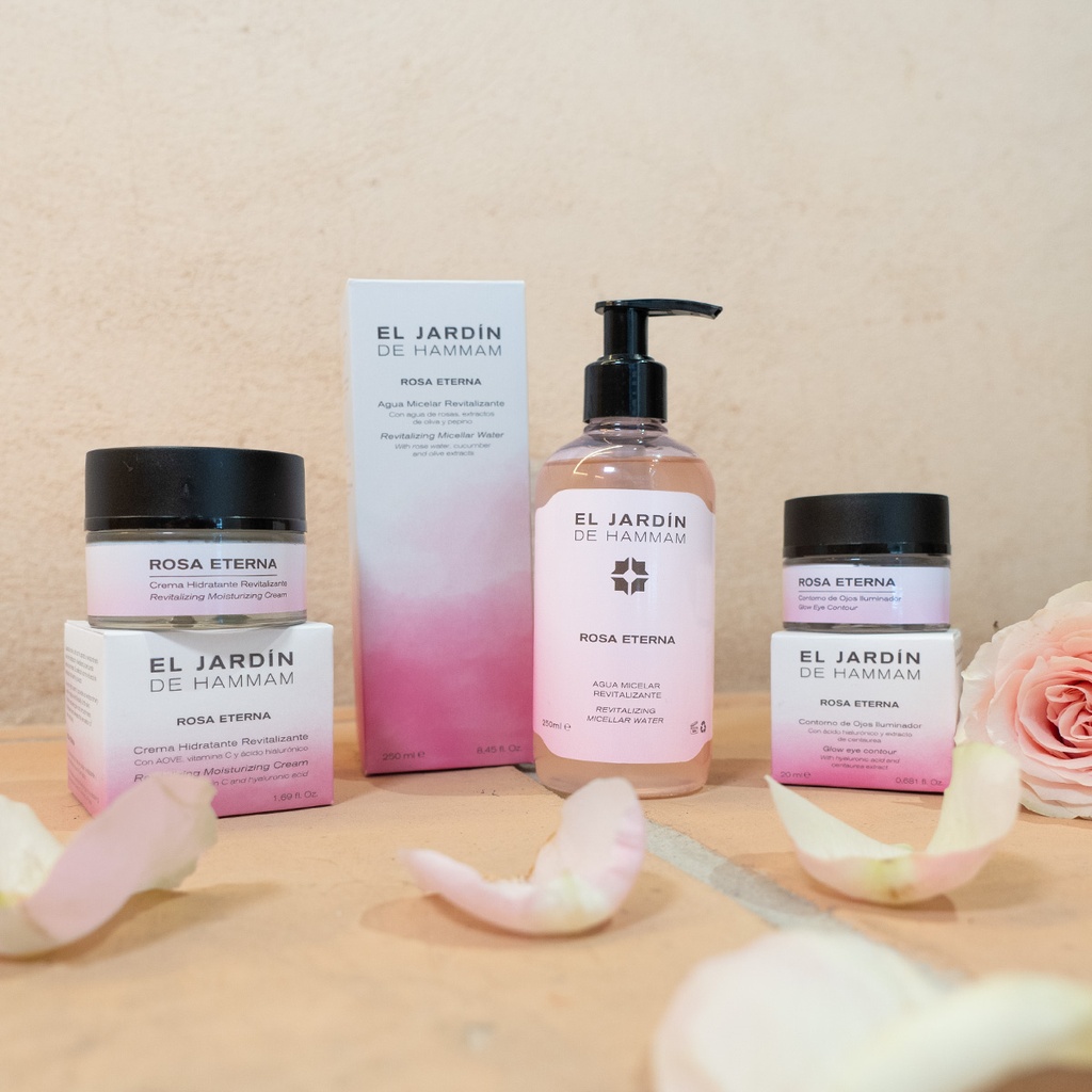 Crema Hidratante  Revitalizante Rosa Eterna